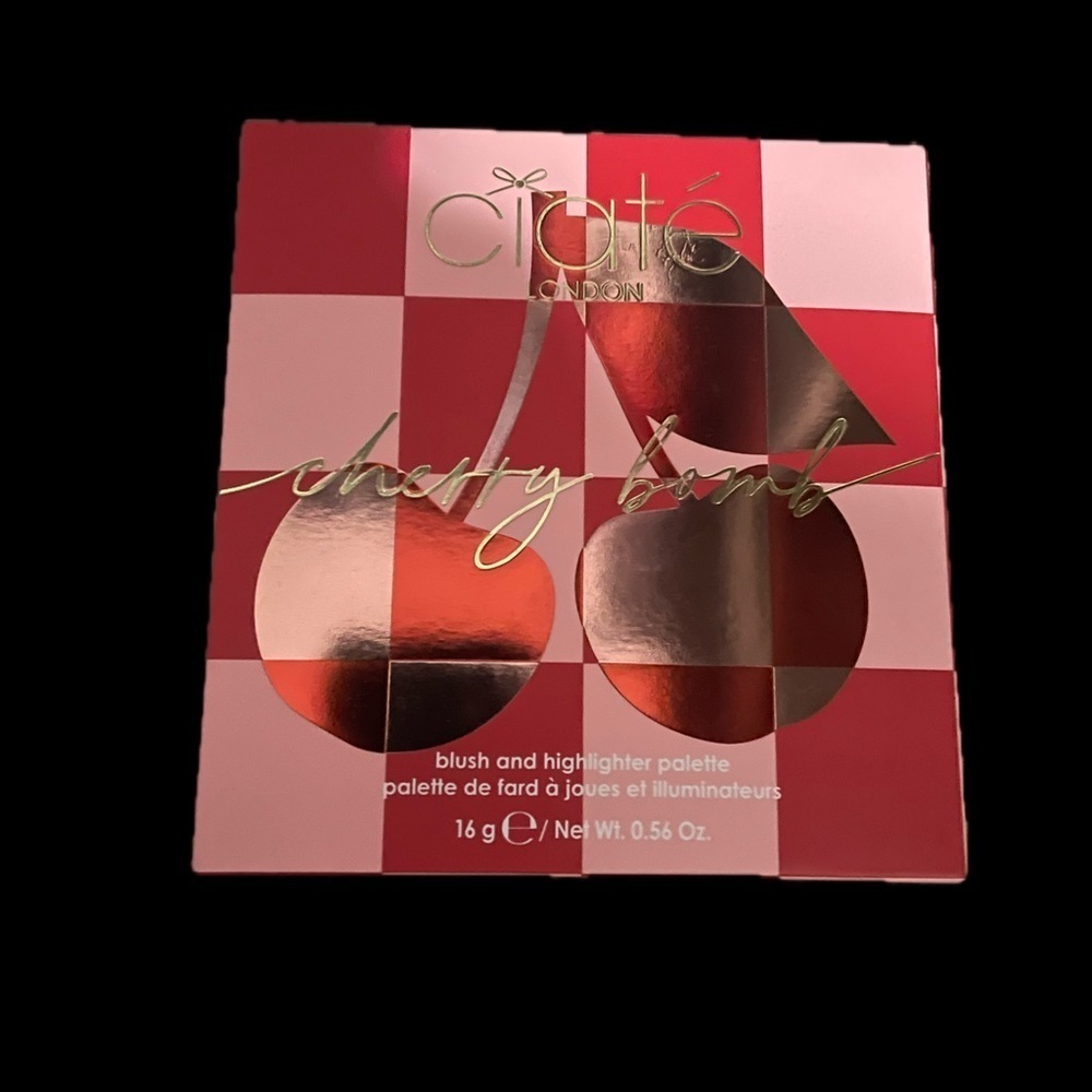 Ciate London Cherry Bomb Highlighter Blush Palette